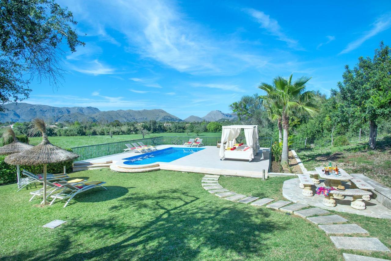 Owl Booking Villa Siquier - Luxury Retreat With Mountain Views Pollenca Exterior photo
